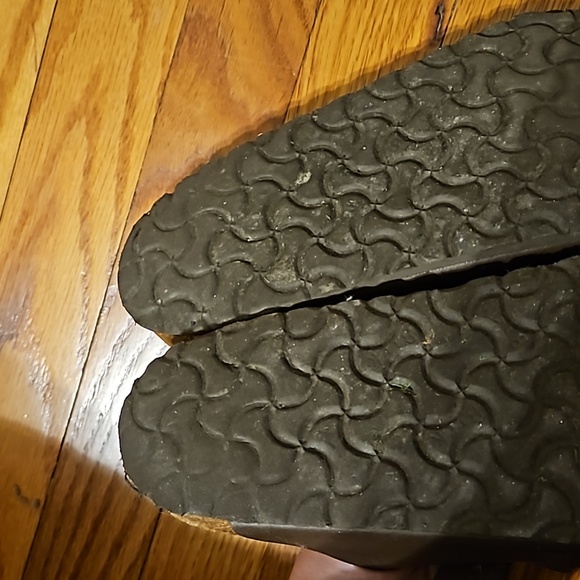 Birkenstock sandals womens size 10 men 8 brown leather still in great shape - Picture 7 of 7